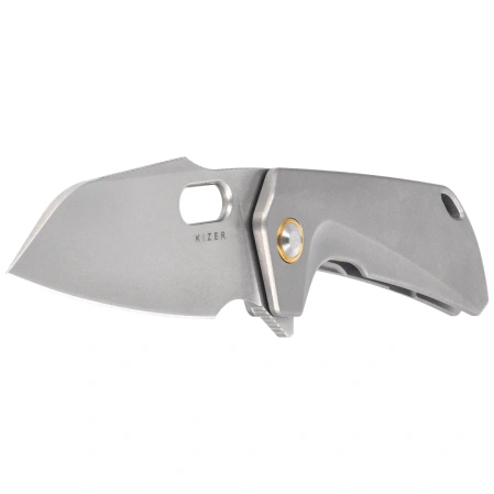 Nóż składany Kizer Takahe Gray Titanium, Stonewashed S35VN by Ben Taubert (Ki3701A1)