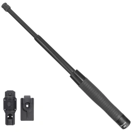 Pałka teleskopowa hartowana ESP Easy Lock 16'', Ergonomic czarna (ExBT-16HE-BK BHT-54)