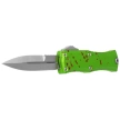 Microtech Hera II Mini Bayonet OTF Knife Zombie-Tech Aluminium, Stonewashed M390MK by Tony and Sean Marfione (1701M-10Z)