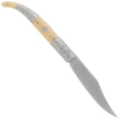 Martinez Albainox Decore Folding Knife – White ABS/Zamak Handle, Satin 3Cr13MoV (19794)