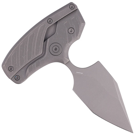Nóż WE Knife Typhoeus Gray Titanium, Gray Stonewashed CPM 20CV (WE21036B-2)