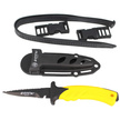 MAC Torpedo 9 Diving Knife Yellow PP-TPE, Black Idroglider W 1.4060