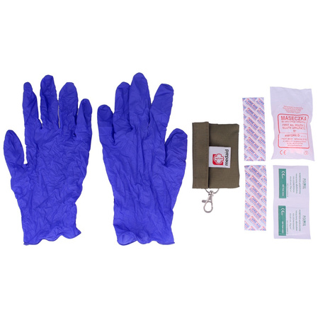 Emergency kit Medaid (BRELOK PLUS GREEN)