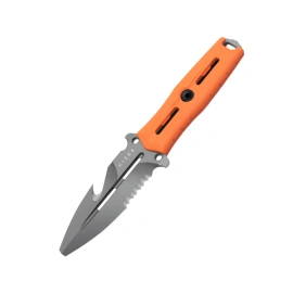 Kizer Norcross Rescue Knife Orange G10, Gray Stonewashed Nitro-V by L.F (ZX-FB01A6)