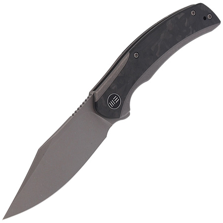 WE Knife Snick Gray Titanium / Marble Carbon Fiber, Gray Stonewashed CPM-20CV (WE19022F-2)
