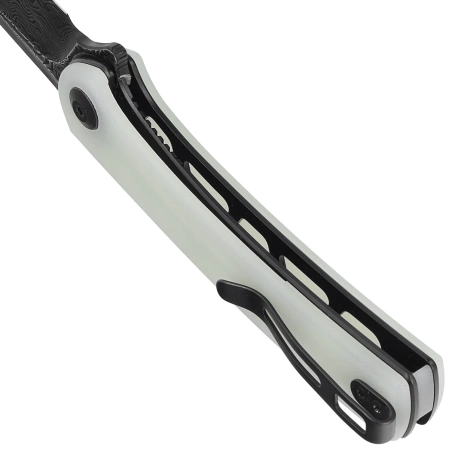 Nóż składany Civivi Mini Asticus Natural G10, Black Hand Rubbed Damascus (C19026B-DS1)