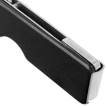 Martinez Albainox Folding Knife – Black Aluminum Handle, Satin 3Cr13MoV (19329)