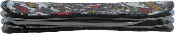 Third Decor Habitat Knife Snowboarder Graphic Aluminium, Mirror 420 (TH-N119C)