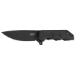 Kubey Knife Mizo Black G10, Blackwashed 14C28N by Tiguass (KU312P)