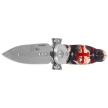 Nóż składany Third Decor Habitat N120D Templar Warrior Beechwood, Mirror 420 (TH-N120D)