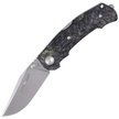 Viper Turn Essential Dark Matter Yellow Carbon Fiber, Satin M390 by Fabrizio Silvestrelli Knife (V5988FCY)