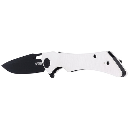 Nóż składany Kubey Raven KB245F Ivory G10, Dark Stonewashed AUS-10 by Jelly Jerry