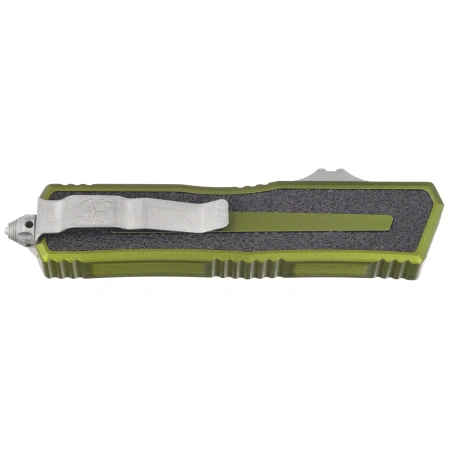 Nóż automatyczny OTF Microtech Scarab II Gen III D/E-S OD Green Aluminium, Apocalyptic M390MK by Tony Marfione (1180-10APOD)