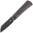 Bestech Bruv Knife Black Bronze Titanium, Black Stonewashed M390 by Galovic Design (BT2401B)