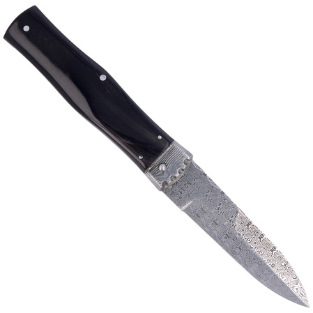 Nóż sprężynowy Mikov Predator Panther Buffalo Horn, Damascus PMC27 (241-DR-1/PANTHER)