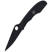 Nóż składany Spyderco Grasshopper Stainless Black Plain (C138BKP)