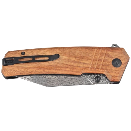 Nóż składany Civivi Bhaltair Guibourtia Wood, Damascus (C23024-DS1)