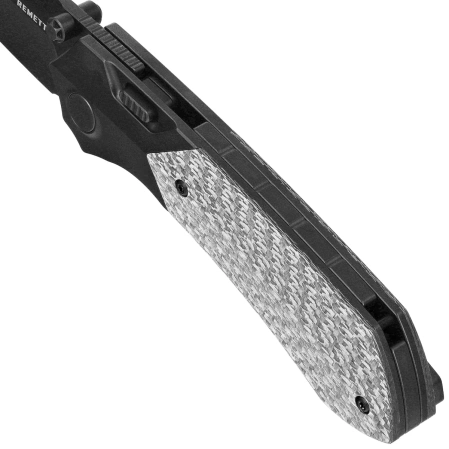 Remette Meteor Knife Black DLC Titanium/Carbon Fiber, Black DLC M390 (RTPT-BDL)