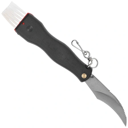 Maserin 800CN Mushroom Knife Black Polimer, Satin 420