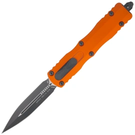 Nóż automatyczny OTF Microtech Dirac Delta D/E Orange Tangerine Aluminium, Black M390MK by Tony Marfione (227-1OT)