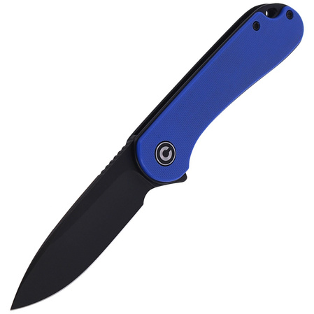 Nóż składany CIVIVI Elementum Flipper Blue G10, Black Stonewashed (C907X)