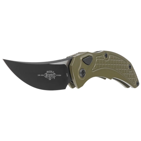 Nóż automatyczny Microtech Brachial Auto OD Green Aluminium, Black M390 by Bastien Coves and Tony Marfione (268A-1OD)