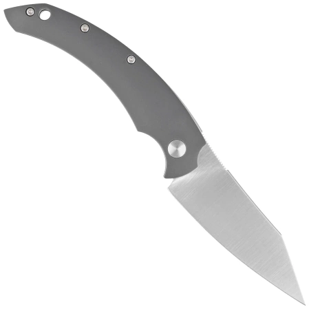 Nóż składany Fox Slim Dragontac ''Piemontes'' Gray FRN, Satin N690 by Bastinelli (FX-518 GR)