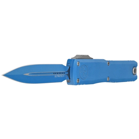 Microtech Ultratech Gen III ZBP D/E OTF Knife Cerakote Blue Aluminium, Cerakote Blue M390MK by Tony Marfione (1122-1BL-C1Z13)