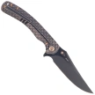 WeKnife Dracarys LE No 186/199 Bronze / Black Titanium, Black Stonewashed M390 (WE25061B-4)