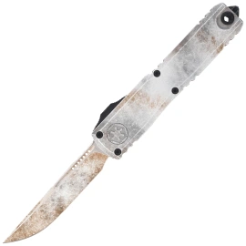 NóżMicrotech Ultratech Gen IV S/E Signature OTF Knife Ceratoke Standtrooper Aluminum, Ceratoke Sandtrooper M390MK by Tony Marfione (11214-1SAD)