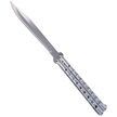 Nóż składany motylek Martinez Albainox Big Balisong Chrom, Mirror Finish (02052-C)