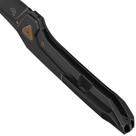 Nóż składany Bestech VK-Navi Black Titanium, Black Stonewashed MagnaCut by Vulpex Knives (BT2404E)