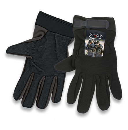 Rękawiczki Barbaric Velcro/Anti-Slip Adjustment Coyote Polyester (30594-NE)