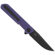 Bestechman Mini Dundee Knife Purple G10, Black PVD D2 by Ostap Hel (BMK03J)