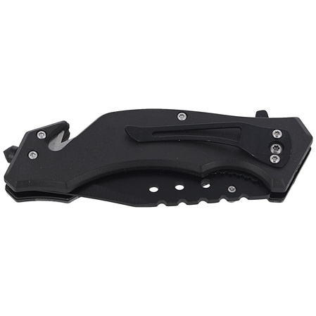 Herbertz CJH Rescue Knife motiv US Route 66, Black Blade 420 (44005)