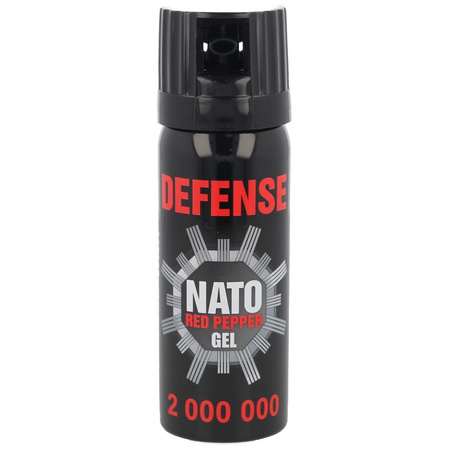 Zestaw dwóch gazów pieprzowych Sharg Nato Defence Gel 2mln Cone 50ml