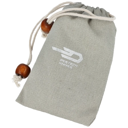 Nóż na szyję Bestech The Reticulan Blue / Colorful Titanium, Damascus by Elijah Isham (BT1810L)