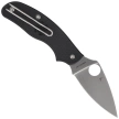 Spyderco Metropolitan Lightweight Knife Black FRN, Satin M390 by Sal Glesser (C213PBK)