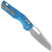Nóż składany Microtech MSI S/E Blue Frag Aluminium, Stonewashed M390MK by Tony Marfione (210-10FRBL)