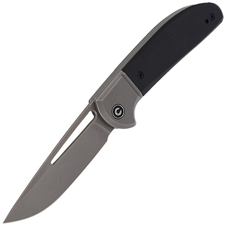 CIVIVI Knife Trailblazer Black G10, Gray Stonewashed (C2018C)