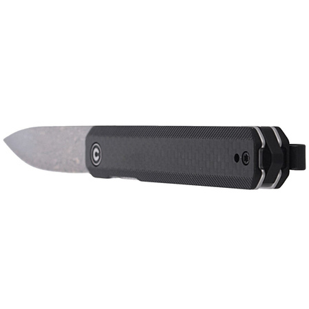 CIVIVI Knife Exarch Twill Carbon Fiber / Black G10, Damascus (C2003DS-1)