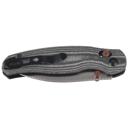 Kizer Phoca CD Knife Black Norplex UltreX Micarta, Satin 14C28N (V3781CDA1)