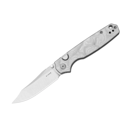 Nóż składany Kizer Pokiman BLL Aluminum Foil G10, Satin AEB-L (V3789BCA1)