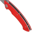 Nóż składany Kubey Anteater KU212H Red G10, Sandblasted 14C28N