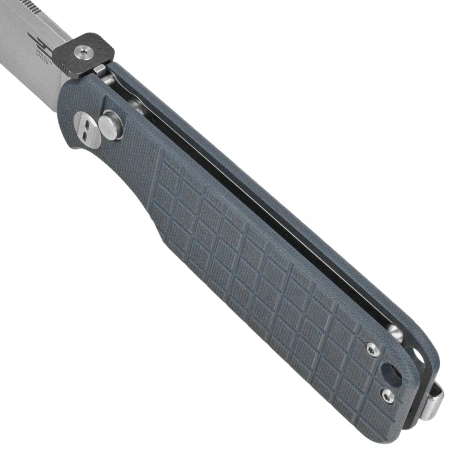 Bestech Glok Grey G10, Stonewashed 14C28N by Keanu Alfaro Knife (BG55B)