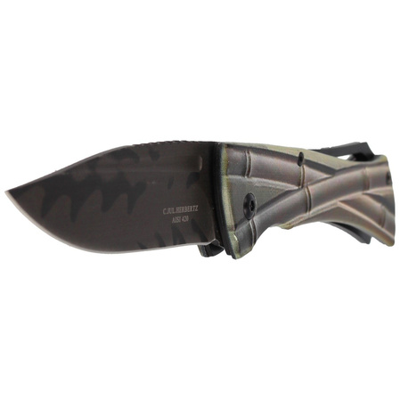 Herbertz Solingen Hit Knife 3D Bamboo Theme, Case (577812)