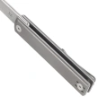 Fox Chnops Heritage Knife Gray Titanium, Stonewashed Hybrid Cryo by Raven Knives Design (FX-544 TI)