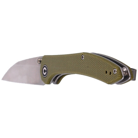 Nóż składany CIVIVI Hadros Olive Micarta, Satin Finish by Dylan Mallery (C20004-3)