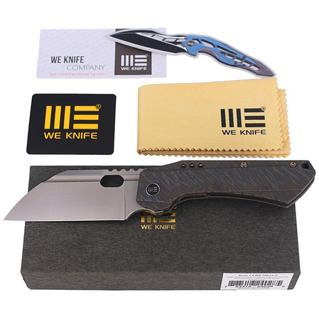 Nóż składany WE Knife Roxi 3 Tiger Stripe Titanium, Stonewashed CPM S35VN by Todd Knife and Tool (WE19072-3)