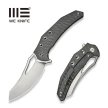WE Knife Epaulette Tiger Stripes Titanium, Satin M390 by Gavko Knives (WE24024-2)